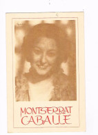 FOLLETO PROGRAMA MONTSERRAT CABALLÉ GALA BENÉFICA A FAVOR D'APINAS 2 DE JUNY DE 1984 ** - Programmes