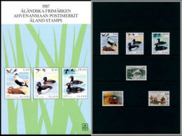 Aland Åland Finland 1987 Year Set Mint - Années Complètes