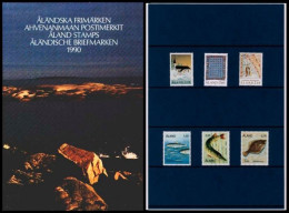 Aland Åland Finland 1990 Year Set Mint - Annate Complete