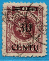 Memel 1923 30 C On 500 M Black Overprint 1 Value Cancelled 2304.3015 - Altri & Non Classificati