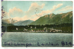 - 3 - Indian Mission On Vancouver Harbour .( Canada ), Carte Rare, écrite, 1910, épaisse, TBE, Scans. - Vancouver