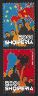 ALBANA....." 2007...."...EUROPA......INTERGRATION.......SET OF 2........MNH... - 2007