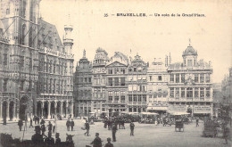 BELGIQUE - Bruxelles - Un Coin De La Grand Place - Carte Postale Ancienne - Marktpleinen, Pleinen