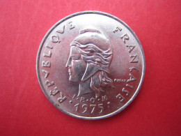 *** POLYNESIE FRANCAISE 10 FRANC 1975 *** - Frans-Polynesië