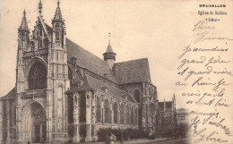 BELGIQUE - Bruxelles - Eglise Du Sablon - Carte Postale Ancienne - Monumentos, Edificios