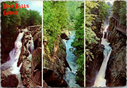 New York Adirondacks Wilmington Whiteface Mountain High Falls Gorge Multi View - Adirondack