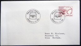 Greenland 1986 SPECIAL POSTMARKS. AMERIPEX86. CIHICAGO  ( Lot 891) - Covers & Documents