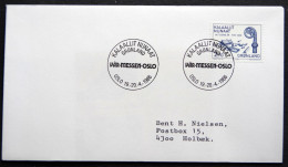 Greenland 1986 SPECIAL POSTMARKS. VÅR-MESSEN OSLO 19-20-4 1986  ( Lot 891) - Cartas & Documentos