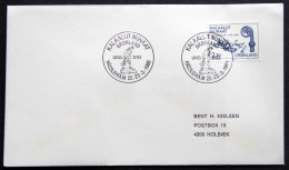 Greenland 1986 SPECIAL POSTMARKS.  UNG SYD HÅSSLEHOLM 22-23-3 -1986  ( Lot 808) - Covers & Documents
