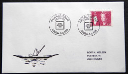 Greenland 1986 SPECIAL POSTMARKS.  SUPER STAMPEX 4-9-3 -1986  ( Lot 808) - Lettres & Documents