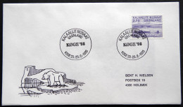 Greenland 1986 SPECIAL POSTMARKS. KØGE'86 20-23-2 -1986  ( Lot 603) - Covers & Documents