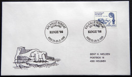 Greenland 1986 SPECIAL POSTMARKS. KØGE'86 20-23-2 -1986  ( Lot 907) - Lettres & Documents