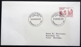 Greenland 1985 SPECIAL POSTMARKS.  TYFEX 85. TRONDHEIM 14-17-11 ( Lot 908) - Lettres & Documents