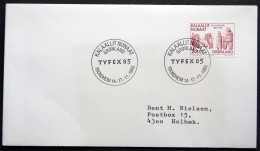 Greenland 1985 SPECIAL POSTMARKS.  TYFEX 85. TRONDHEIM 14-17-11 ( Lot 908) - Brieven En Documenten