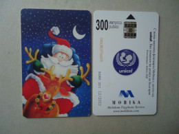 BULGARIA USED CARDS  SANTA CLAUS UNIT 300 - Weihnachten