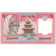 Billet, Népal, 5 Rupees, Undated (2005), KM:53b, NEUF - Népal