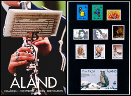 Aland Åland Finland 1996 Year Set Mint - Années Complètes