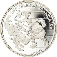 Monnaie, France, Hockey, 100 Francs, 1991, Albertville 92, FDC, Argent, KM:993 - Commemoratives