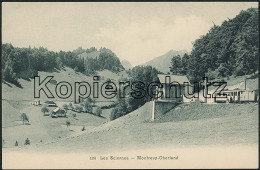 Suisse - VD Les Sciernes Picats - Bahnhof - Bahn MOB - Rougemont - Rougemont