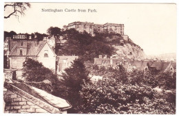 Nottingham - Castle From Park - Nottingham