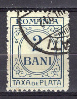 S2892 - ROMANIA ROUMANIE TAXE Yv N°33 - Impuestos