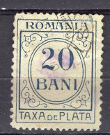 S2896 - ROMANIA ROUMANIE TAXE Yv N°37 - Port Dû (Taxe)