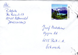 Brief Von Unbekannt Mit 150 Cent Schlegeisstausee Zillertal 2023 - Storia Postale