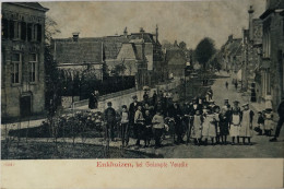 Enkhuizen // Het Gedempte Venedie (Veel Volk) Ca 1899 - Enkhuizen