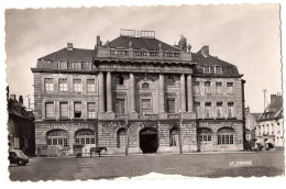 59  CONDE SUR ESCAULT  - L HOTEL DE VILLE -  CPSM 1950 / 60  FORMAT CPA - Conde Sur Escaut