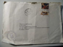 Busta Viaggiata  Per L'italia "MINISTERIO DE LA GOBERNACION Direccion General De La Jefatura Central De Trafico" 1971 - Cartas & Documentos