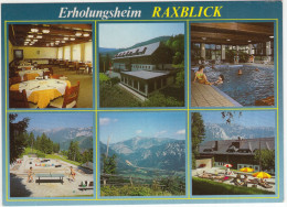 Prein An Der Rax - Erholungsheim 'Raxblick' - (Österreich/Austria)  - Tischtennis / Tabletennis, Schwimmbad/Swimmingpool - Raxgebiet