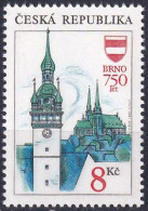 TSCHECHISCHE REPUBLIK 1993 Mi-Nr. 9 ** MNH - Ungebraucht