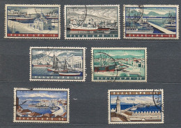 Greece 1958 - Harbours - Set USED - Gebruikt