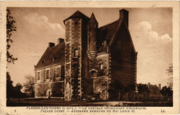 CPA PLESSIS-les-TOURS - Le Chateau (Monument Historique) (299146) - La Riche