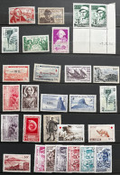 ALGERIA: Nice Lot Of MH (some MNH) Stamps 1950s #S046 - Neufs