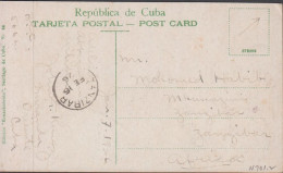 1926. CUBA Fine Postcard (Fortaleza Del Morro, Santiago De Cuba, Morro Castle) To Zanzibar, Af... (Michel 48) - JF438208 - Zanzibar (...-1963)