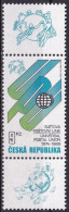 TSCHECHISCHE REPUBLIK 1999 Mi-Nr. 224 Zierfeld ** MNH - Unused Stamps