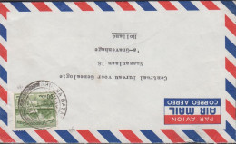 1963. PAKISTAN. 90 PAISA Lahore Single On AIR MAIL Cover To Holland.  (Michel 147) - JF439811 - Pakistan