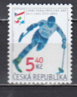 Czech Rep. 2002 - Paralympic Winter Games, Salt Lake City, Mi-Nr. 314, MNH** - Nuevos