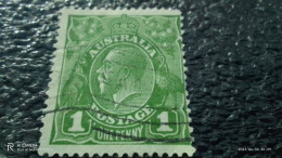 AVUSTRALYA-1913-36-              1P          KING GEORGE V.    .             USED - Used Stamps