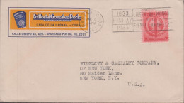 1941. CUBA. 2 C Cuban Cigar Industry On Fine Advertisement Cover Editorial Gonzales Porto Cas... (Michel 159) - JF438141 - Covers & Documents