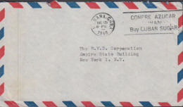 1948. CUBA. Interesting Official Cover ASUNTO OFFICIAL To USA Cancelled With Slogan Cancel HABANA, CUBA DI... - JF438166 - Covers & Documents