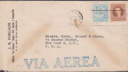 1949. CUBA. Cover VIA AEREA To USA With 8  C AGRAMONTE + 1 C Hospitals Cancelled HABANA, CUBA... (Michel 52+) - JF438177 - Briefe U. Dokumente