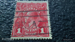 AVUSTRALYA-1913-36-              1P          KING GEORGE V.    .             USED - Used Stamps