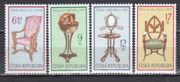 Czech Rep. 2002 -Furniture, Mi-Nr. 338/41, MNH** - Nuevos