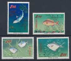 China Taiwan 1965 Taiwan Fishes Stamps 4v MNH - Neufs