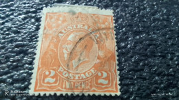 AVUSTRALYA-1913-36-              2P          KING GEORGE V.    .             USED - Used Stamps