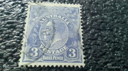 AVUSTRALYA-1913-36-              3P          KING GEORGE V.    .             USED - Used Stamps