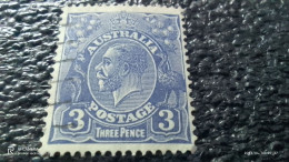 AVUSTRALYA-1913-36-              3P          KING GEORGE V.    .             USED - Used Stamps