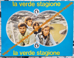 B231> < LA VERDE STAGIONE Fratelli IHLE > Pubblicità Per Il 45 Giri < La Verde Stagione) > 1969 - Objets Dérivés